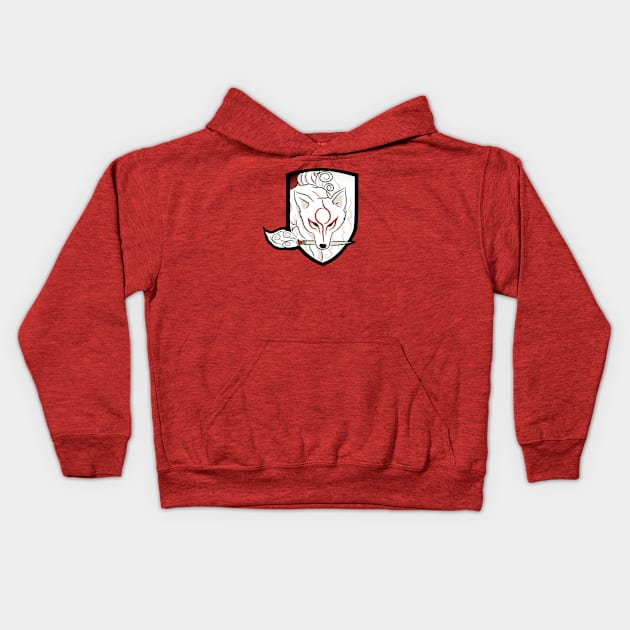 God Hound Kids Hoodie by Ruwah